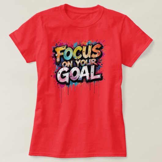 Motivatiet-shirt T-shirt (Design voorkant)
