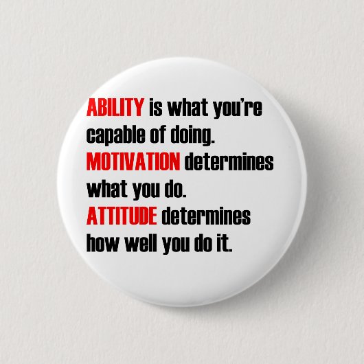 motivatievermogen ronde button 5,7 cm (Voorkant)