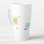 Motivation and positive vibes latte mok (Linkerhoek)