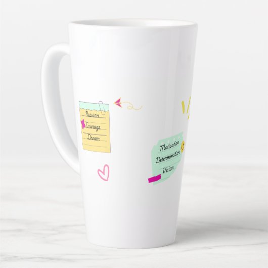 Motivation and positive vibes latte mok (Linkerhoek)