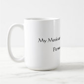 Motivation Backorder Mug Koffiemok (Links)