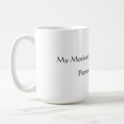 Motivation Backorder Mug Koffiemok (Links)
