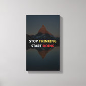 motivation canvas afdruk (Voorkant)