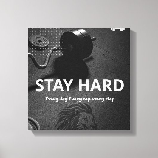 motivation canvas afdruk (Voorkant)