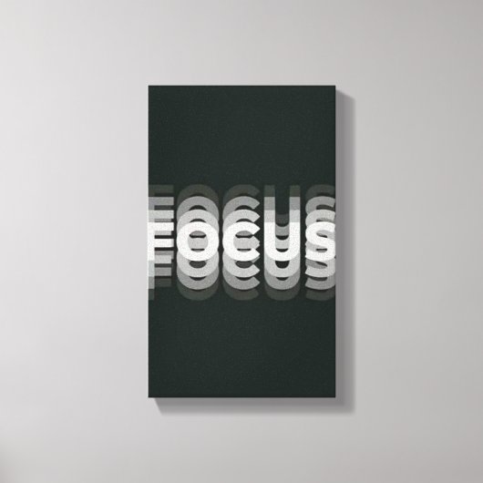 motivation canvas afdruk (Voorkant)