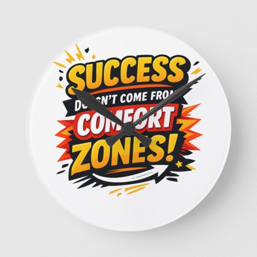 Motivation Design Ronde Klok (Voorkant)