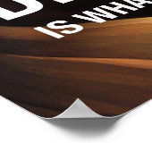 Motivation Discipline Lion Motivatie offertes Poster (Hoek)