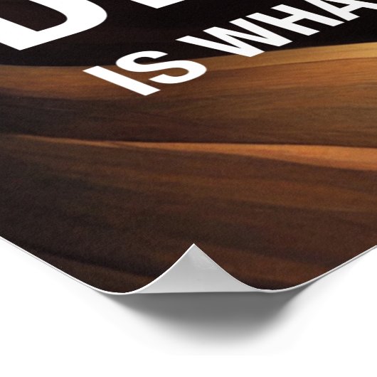 Motivation Discipline Lion Motivatie offertes Poster (Hoek)