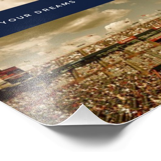 Motivation Inspirerend Success Tennis Poster (Hoek)