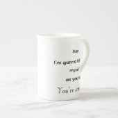 Motivation mug porselein kop (Voorkant rechts)