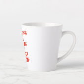 Motivation Quote Design Latte Mok (Rechts)