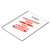 Motivation Quote Design Notitieboek (Linkerzijde)