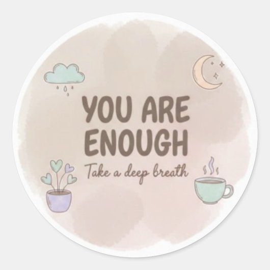 Motivation Quote Sticker (Voorkant)