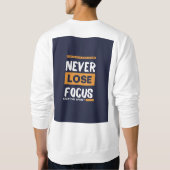 Motivation quote t shirt  (Achterkant)