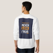 Motivation quote t shirt  (Achterkant volledig)