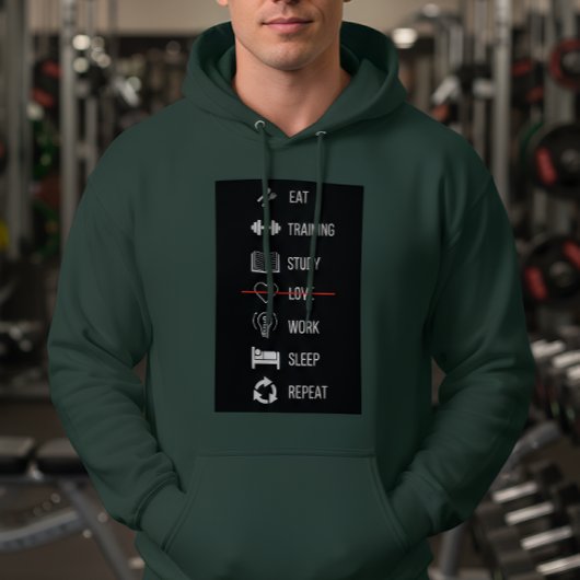 Motivation Routine Hoodie