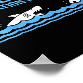 Motivation vindt je grappige zwemmer zwemmer-lak poster (Hoek)