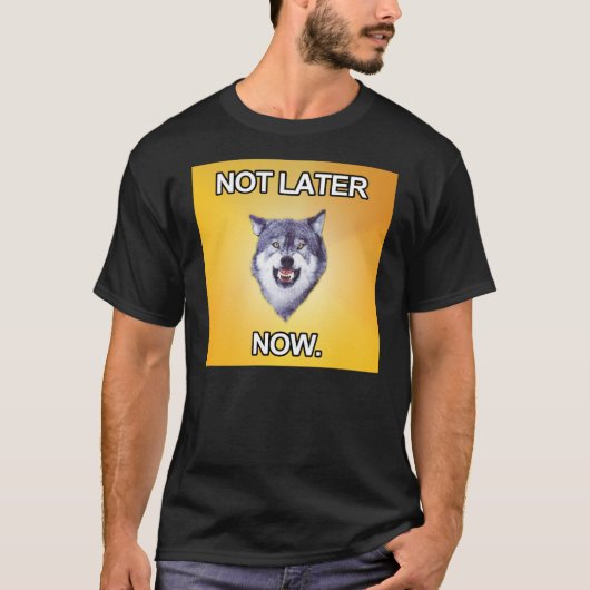 Motivation Wolf T-shirt (Voorkant)