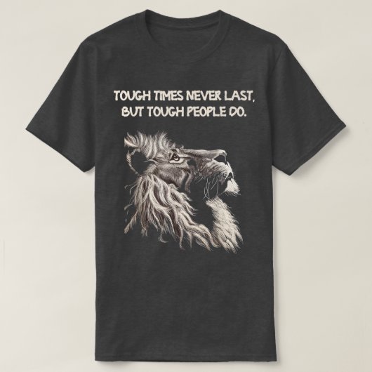 Motivation Workout Performance Business Lion Shirt (Design voorkant)