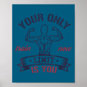 Motivational Bodybuilding  Poster (Voorkant)