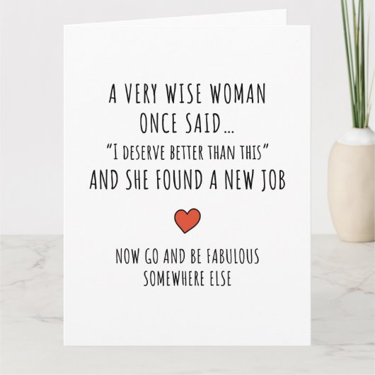 Motivational Career Change Kaart (Voorkant)