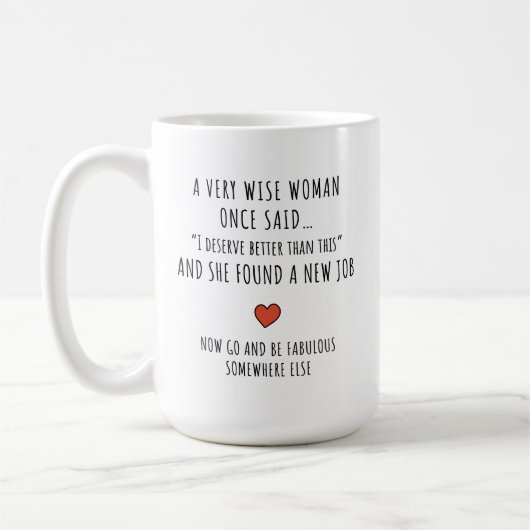 Motivational Career Change Koffiemok (Links)