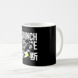 Motivational Crunch Time Soccer Cat Mug - For Spor Koffiemok