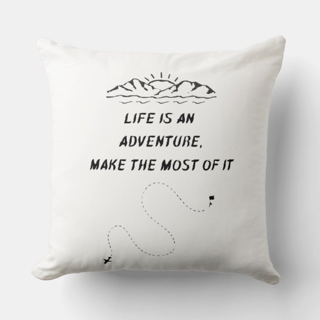 Motivational Cushion Kussen (Voorkant)