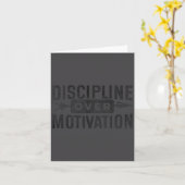 Motivational Discipline Over Motivation Insrationa Kaart (Gele Bloem)