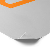 Motivational Dream Believe Achieve Football Poster (Hoek)