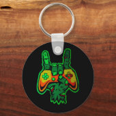 Motivational Find Your Fight Quote Art Sleutelhanger (Achterkant)