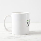 Motivational Fitness Mug – Text-Based Gym Quote Koffiemok (Links)