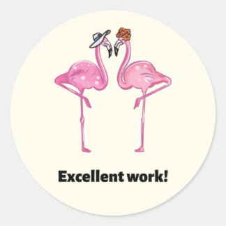 Motivational good job teachers stikers ronde sticker