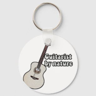 motivational guitar quote for guitarists sleutelhanger