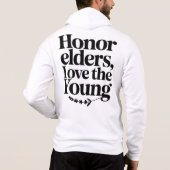 Motivational Hoodie for Men – Do Something Today  (Achterkant)