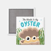 Motivational Inspirational Quote Cute Funny Fridge Magneet (Voorkant / Achterkant)