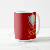 Motivational Insulated Water Bottle  Koffiemok (Voorkant rechts)