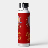 Motivational Insulated Water Bottle  Waterfles (Rechts)