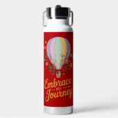 Motivational Insulated Water Bottle  Waterfles (Voorkant)