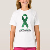 Motivational Liver Cancer Awareness quotes sayings T-shirt (Voorkant)