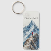 Motivational Mountain Sleutelhanger (Voorkant)