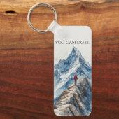 Motivational Mountain Sleutelhanger (Voorkant)