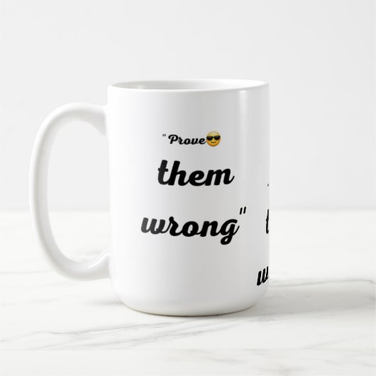 Motivational mug koffiemok (Links)
