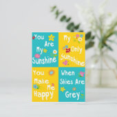 Motivational Phrases Typography - Plakken Briefkaart (Staand voorkant)