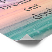 Motivational Poster with Starry Night Sky (Hoek)