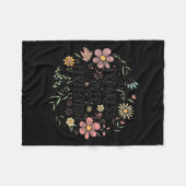 Motivational Progress Over Perfection Back To Scho Fleece Deken (Voorkant (Horizontaal))