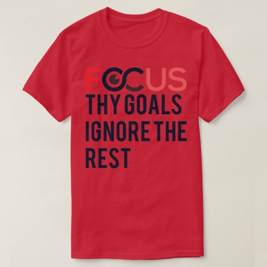 Motivational quotation t-shirt (Design voorkant)