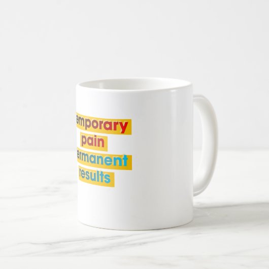 Motivational quote design koffiemok (Voorkant rechts)