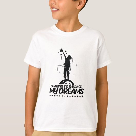 Motivational quote design t-shirt (Voorkant)