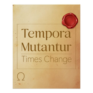 Motivational Quote - Latin Poster Art